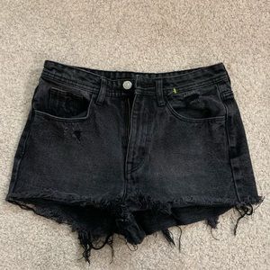High Waisted Jean Shorts